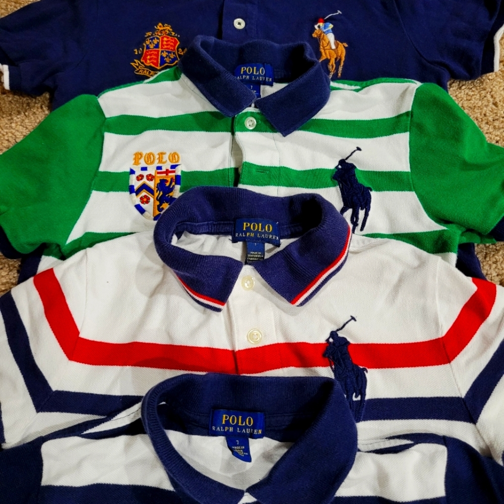Ralph Lauren boys polo shirts